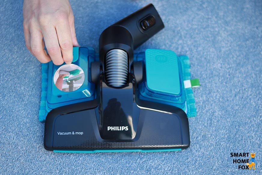 The Aqua Nozzle from above